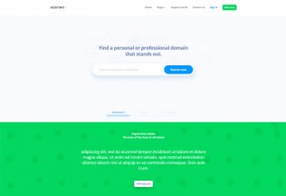 Hostino – Premium Responsive WHMCS Web Hosting HTML5 Template