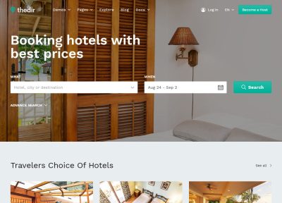 Best HTML Themes like AirBnB 2020