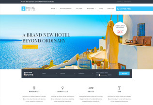 Hotel Booking – Premium Responsive WordPress Theme for Hotels