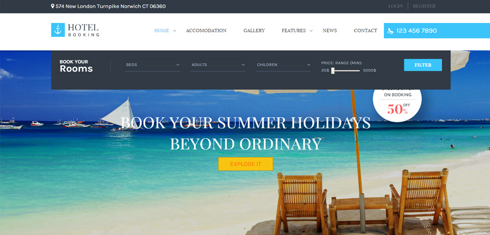 Home page