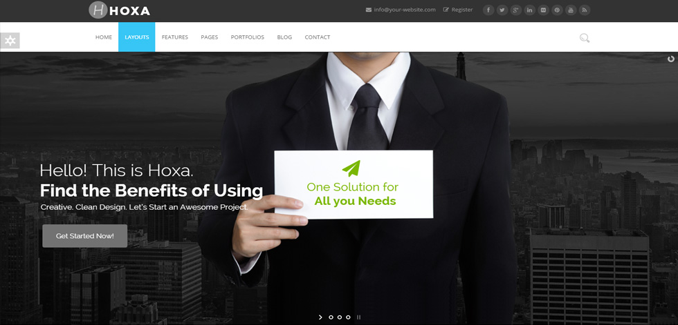 Home page