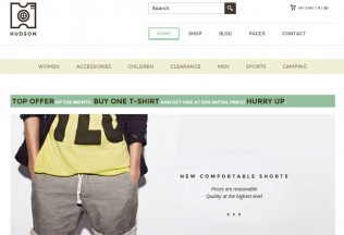 Hudson – Premium Responsive eCommerce WordPress Theme
