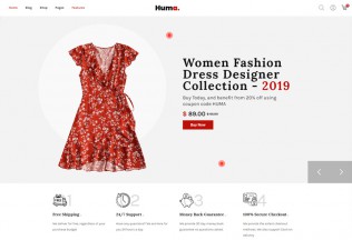 Huma – Premium Responsive Fashion eCommerce WordPress Theme