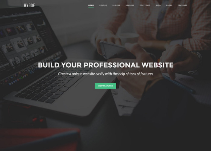 Hygge – Premium Responsive Multipurpose Single/Multi Page HTML5 Template