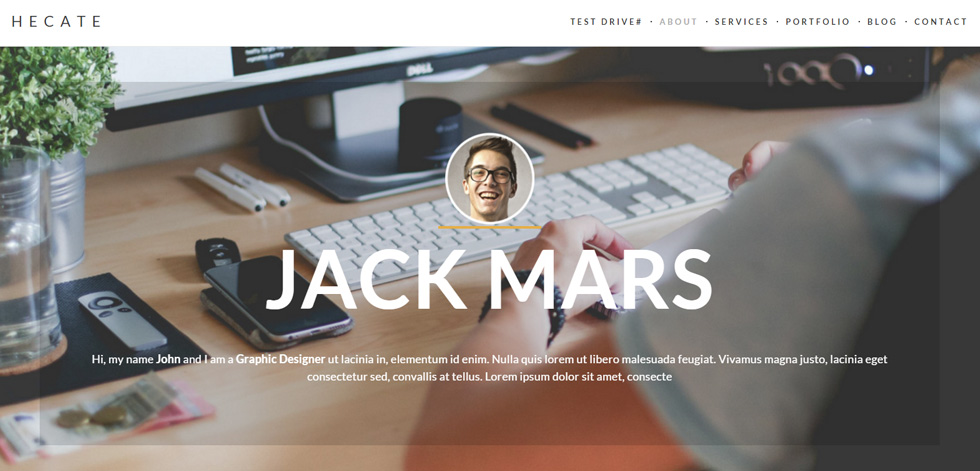 Home page
