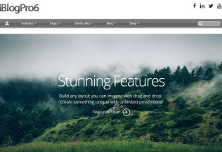 iBlogPro6 – Premium Responsive Blog WordPress Theme