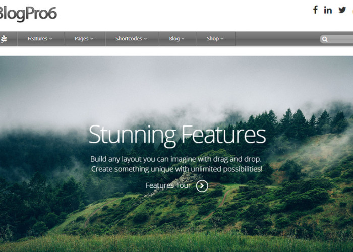 iBlogPro6 – Premium Responsive Blog WordPress Theme
