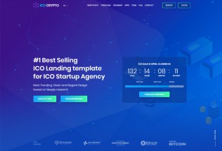 ICO Crypto – Premium Responsive Bitcoin & Cryptocurrency HTML5 Template