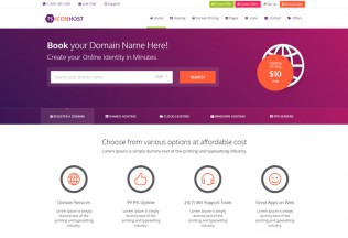 IconHost – Premium Responsive Web Hosting HTML5 Template