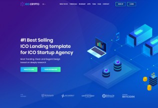 Cryptico – Premium Responsive Bitcoin, Cryptocurrency WordPress Theme