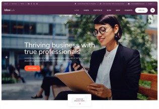 Ideahub – Premium Responsive Modern Business WordPress Theme