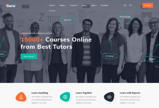 iGuru – Premium Responsive Education & Courses WordPress Theme