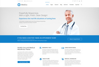 iMedica – Premium Responsive Medical & Health WordPress Theme
