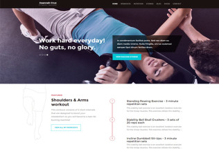 In Shape – Premium Responsive Fitness WordPress Theme