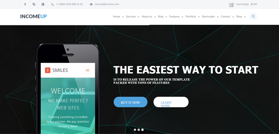 Home page