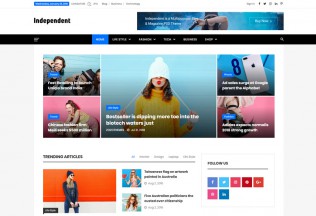 Independent – Premium Responsive Blog & Magazine WordPress Theme