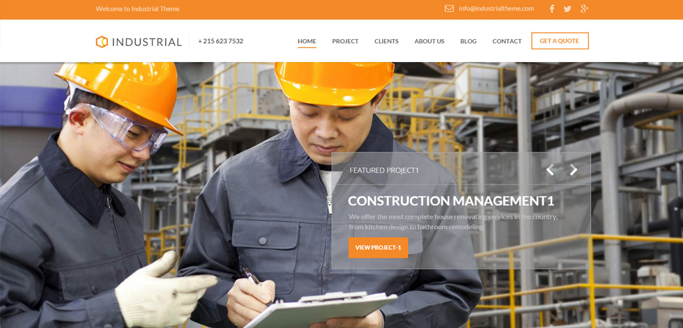 Home page