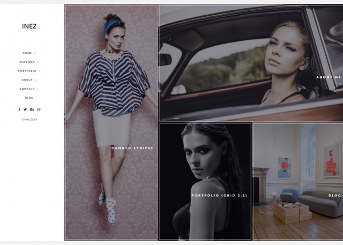 Inez – Premium Responsive Clean Portfolio and Agency WordPress Theme