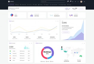 InfiniO – Premium Responsive Bootstrap 4 Admin HTML5 Template