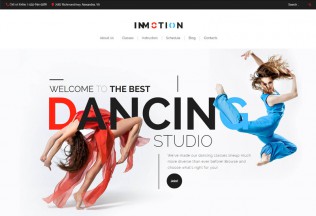 InMotion – Premium Responsive Dance School WordPress Theme