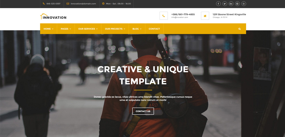 Home page