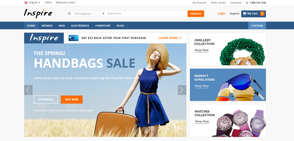 Home page
