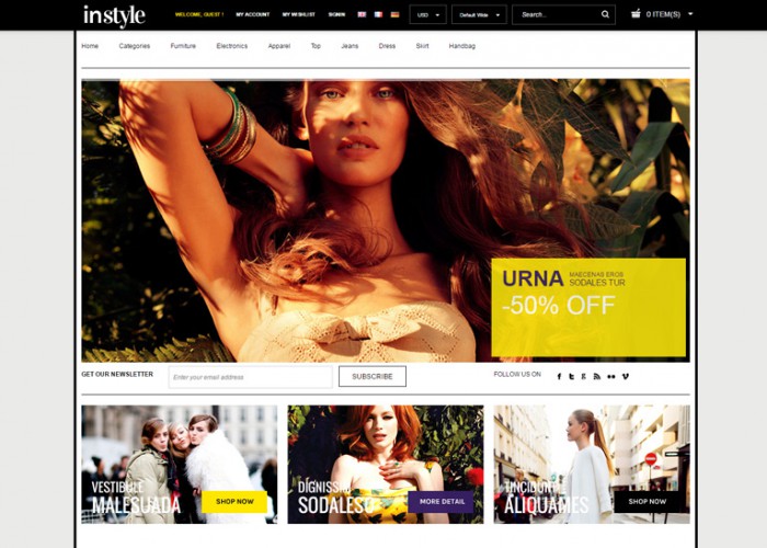 Instyle – Premium Responsive Magento Theme
