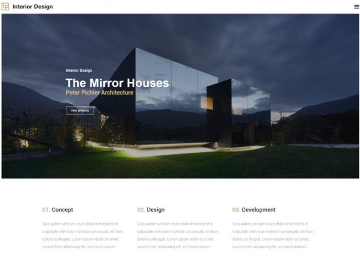 Interior Design – Premium Responsive Architecture & Design WordPress Theme