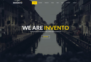 Invento – Premium Responsive Architecture Building Agency WordPress Theme