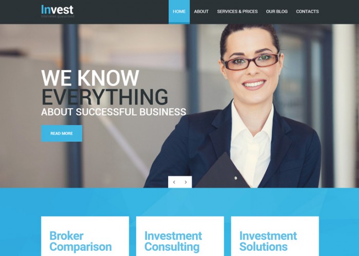 Invest – Premium Responsive Drupal Template