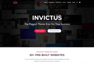 Invictus – Premium Responsive Creative MultiPurpose WordPress Theme