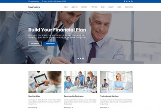 Invxtassy – Premium Responsive Finance and Consulting WordPress Theme
