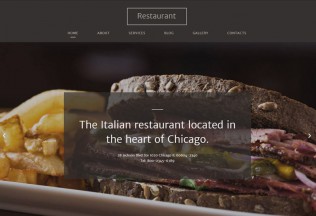 Italian Restaurant – Premium Responsive HTML5 Template