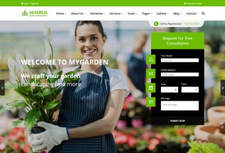 Jamrul – Premium Responsive Landscaping WordPress Theme
