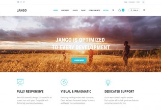 Jango – Premium Responsive Highly Flexible Component Based Drupal Theme