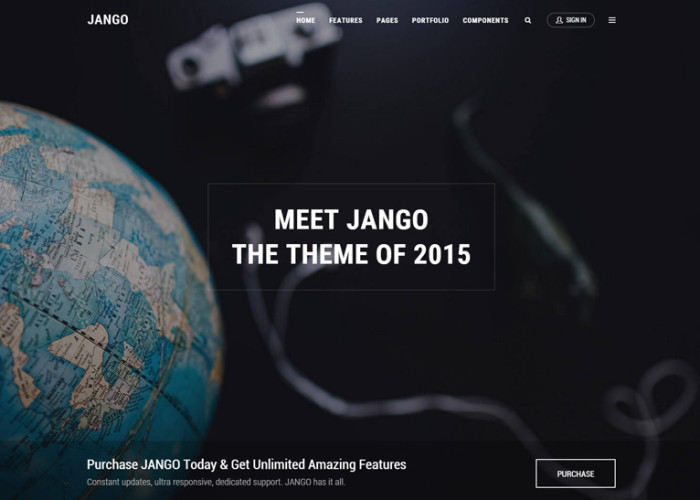Jango – Premium Responsive MultiPurpose HTML5 Template