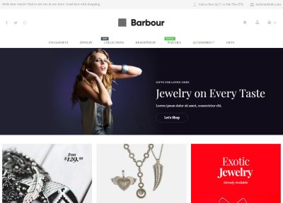 Latest Magento Jewelry Themes 2018