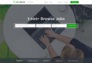 Job Stock – Premium Responsive Job Board HTML5 Template