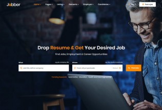 Jobber – Premium Responsive Job Board HTML5 Template