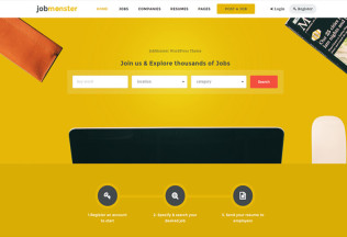 Jobmonster – Premium Responsive Job Board WordPress Theme