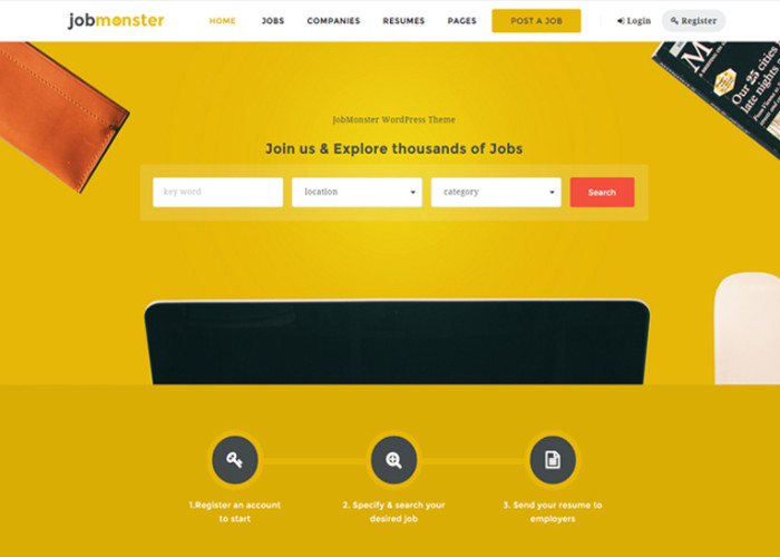 Jobmonster – Premium Responsive Job Board WordPress Theme