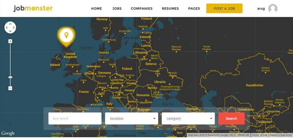 Home page