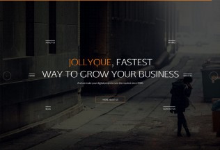Jollyque – Premium Responsive Onepage HTML5 Template