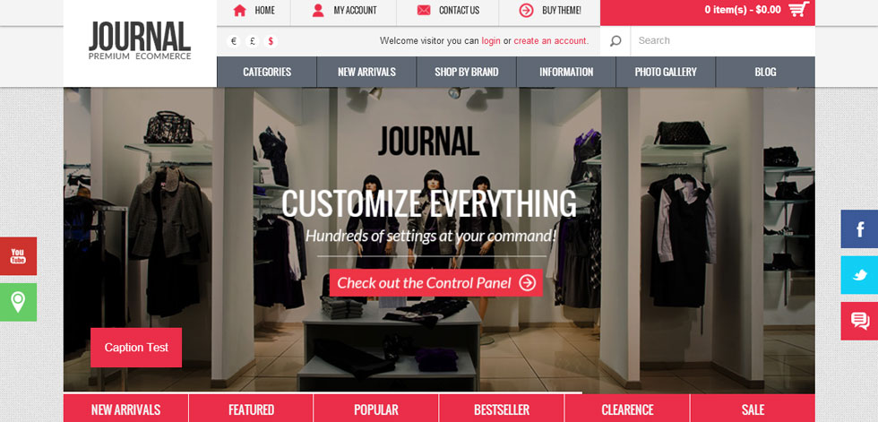 Home page