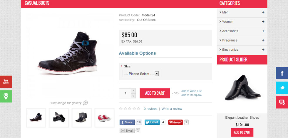 Product page