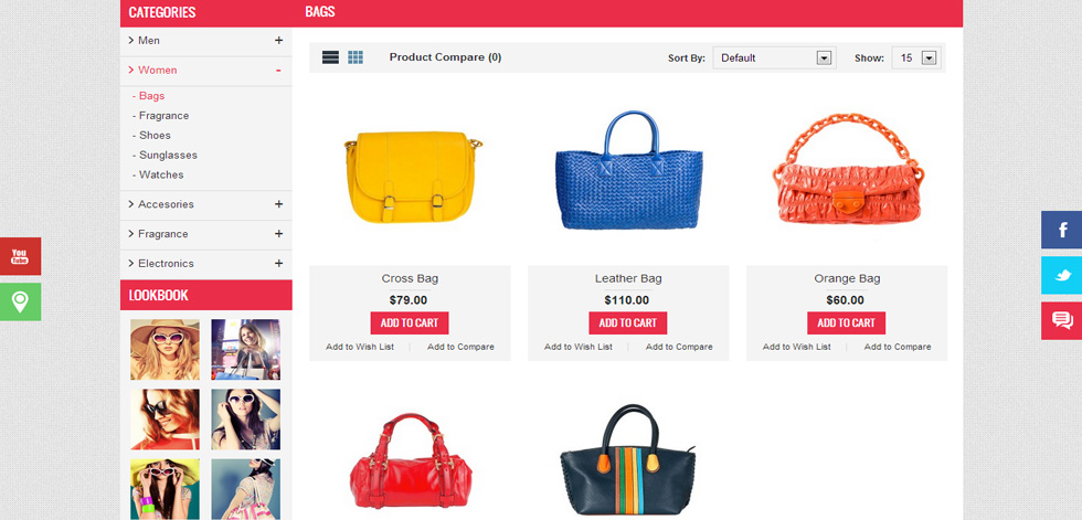 Category page