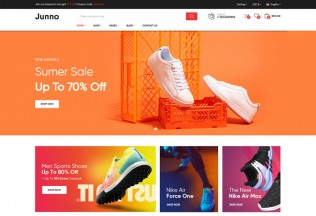 Junno – Premium Responsive Multipurpose eCommerce HTML5 Template