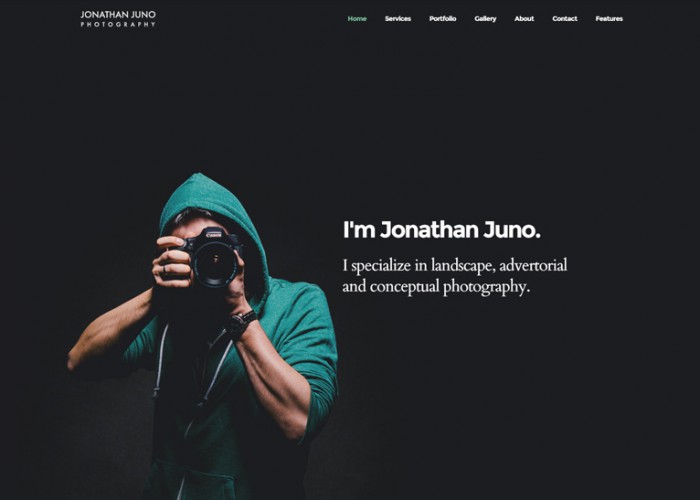 Juno – Premium Responsive Photography & Magazine HTML5 Template