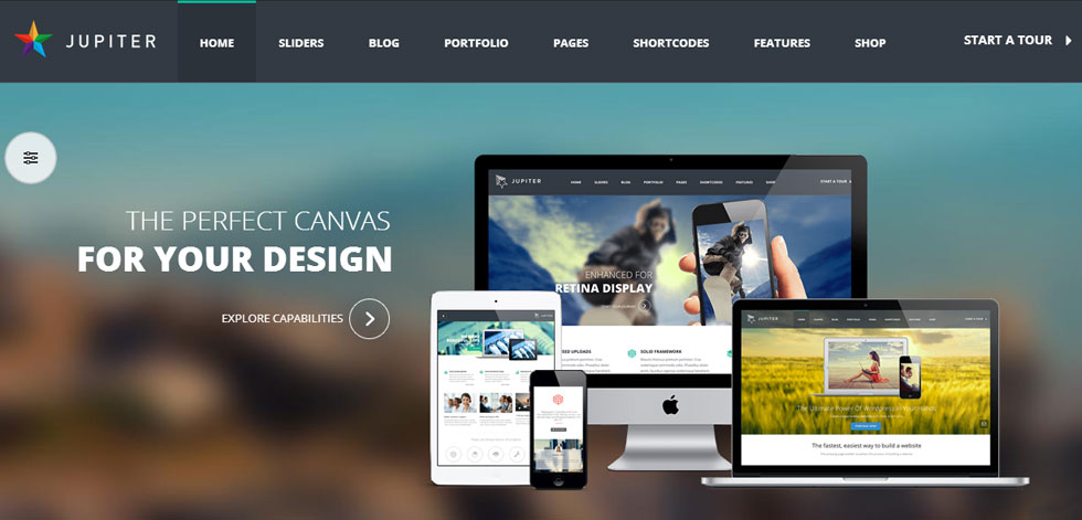 نتيجة بحث الصور عن ‪theme  Jupiter (WordPress)‬‏