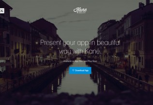 Kane – Premium Responsive App Landing Page HTML5 Template